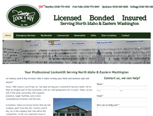 Tablet Screenshot of countrylock.com